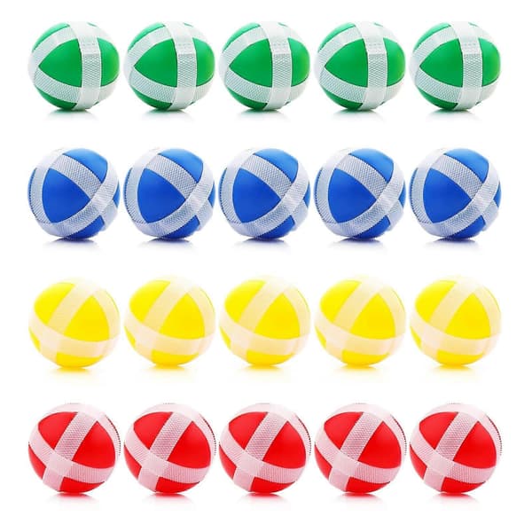 20 stk borrelåskuler, dartkuler for barnespill 3,4 cm