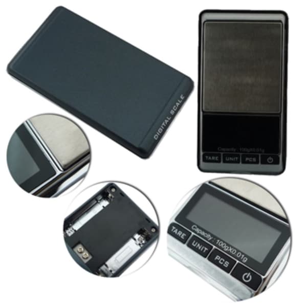 Digital gullsmedvekt 0,01g til 100 gram Silver silver