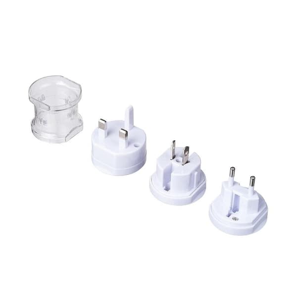 Universal reseadapter AC Akyga AK-AD-61 Worldwide - Vit White white