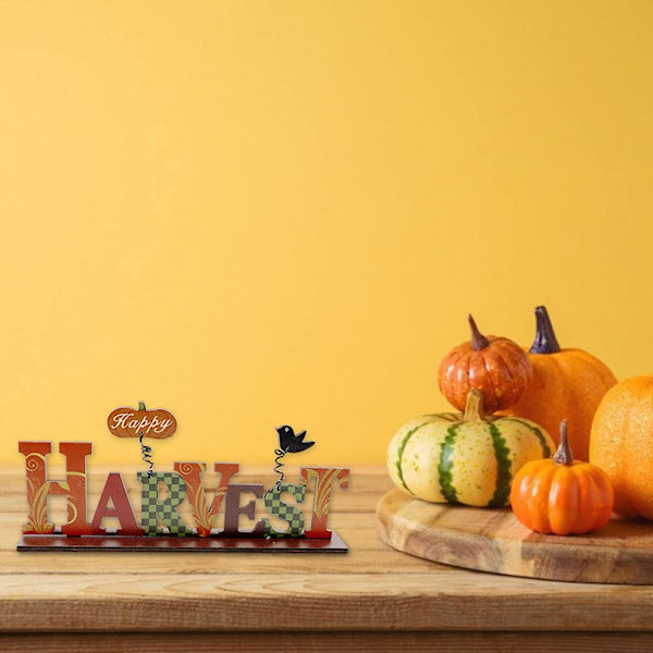 Træ Thanksgiving-skilt (HØST)