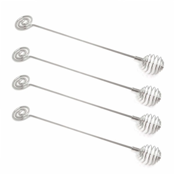 4 st rostfria honungsdippersticks blandningssked