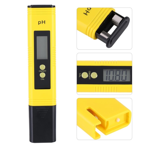 PH Digital Meter Pen med LCD-skærm 0,00-14,00 Måleområde