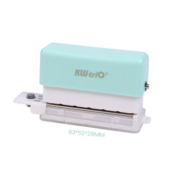 Mini Bindningsmaskin, 6 Håls Manuell Bindningsmaskin, Cinch Maskin för A4 30 Håls B5 26 Håls A5 2