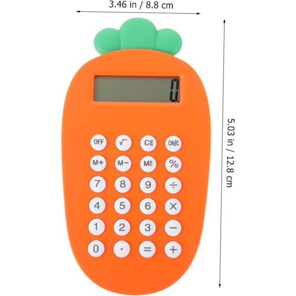 Enkel Kalkylator för Kontor, Mångsidig Kalkylator, Söt Bärbar Kalkylator, Fickkalkylator, Liten Kalkylator