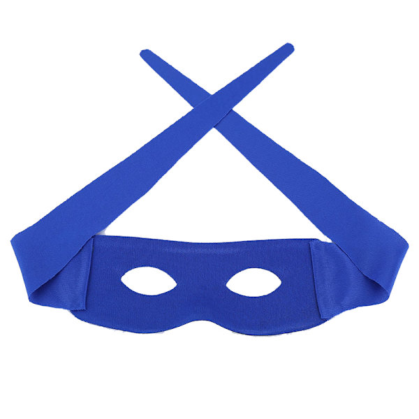 2-pack Halloween-kostym ögonmasker Maskeradmasker Cosplay-festkläder Tillbehör (Blå)