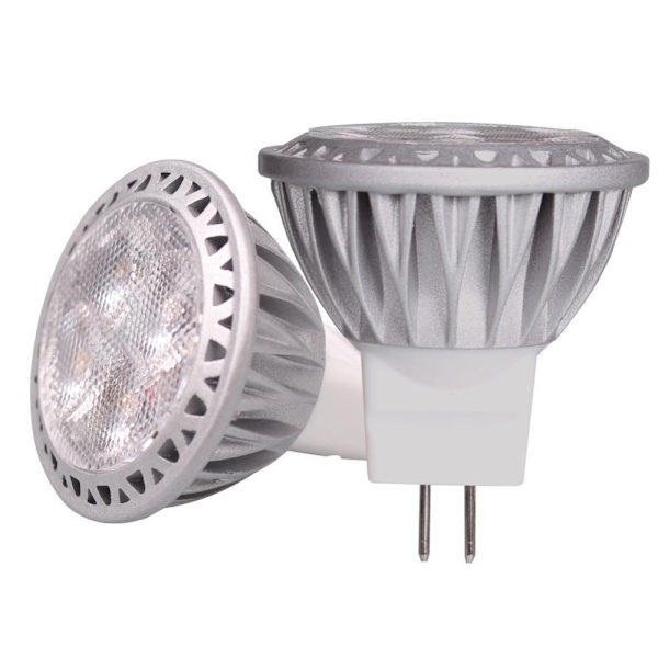 MR11 LED-lampor Varmvitt 12V 3W, GU 4-sockel, 4-pack
