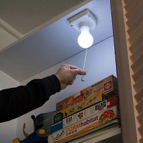 Bærbar LED Pære Hvid