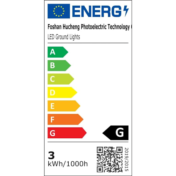 3W 12V P67 Vedenpitävä Maisemavalo (RGB) Punainen Valo
