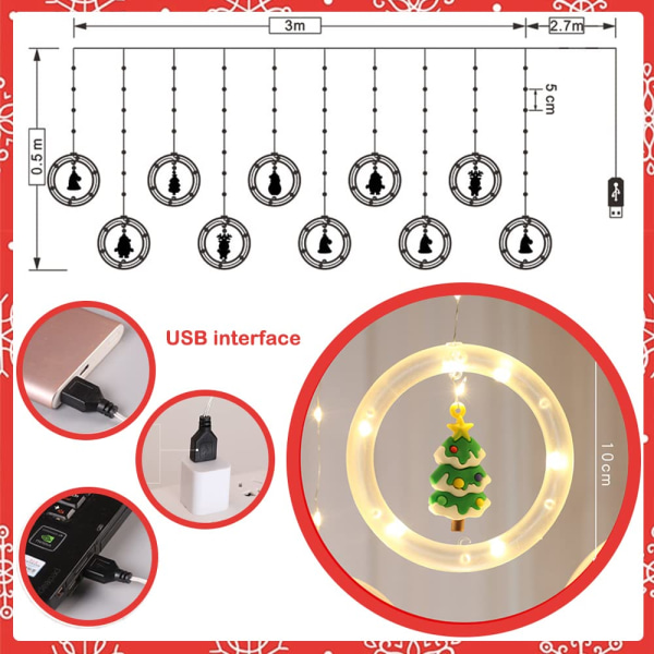 Julgransljus, LED-blinkande ljusslinga