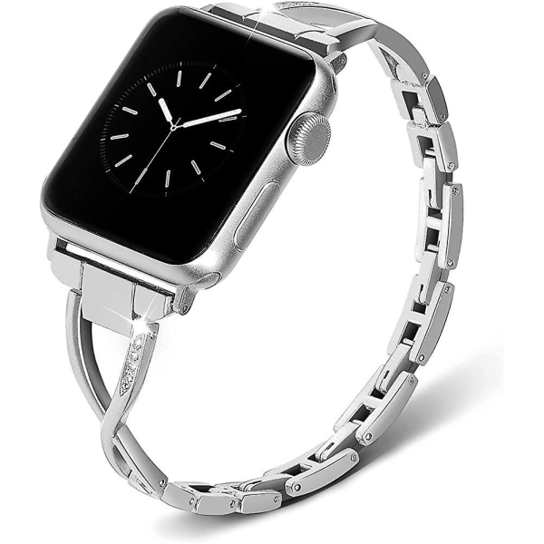 Rem kompatibel med Apple Watch Series 7 Rem 41 mm erstatningsbånd til kvinder