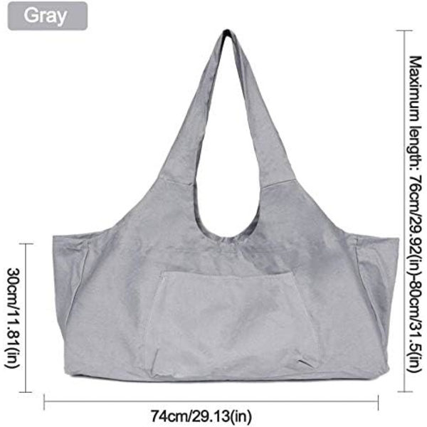 Yogamatta Väska Multifunktionell Gym Väska Yogamatta Tote Sling Bärväska