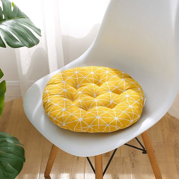 Tuolin pehmuste 1kpl Patio pehmuste Kotiin, Autoon, Sohvalle, Toimistoon, Tatami Koristelu (Pyöreä)