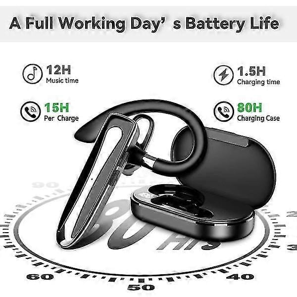 Bluetooth headset med mikrofon, håndfri