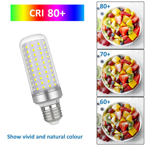 Led E27 -maissin muotoinen lamppu 30w viileä valkoinen 6000K ei himmennettävä 3kpl