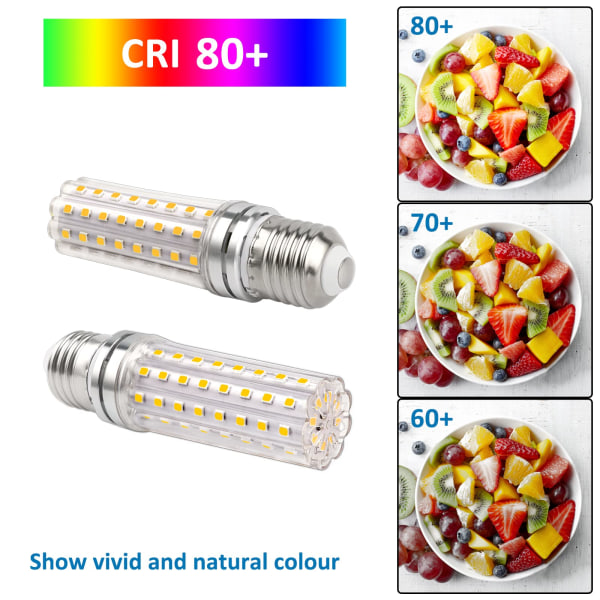 LED E27-lampa 18W, 220-240V, Cool White 6000K, Ej dimbar, 4-pack