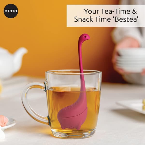 Te-infuser, Tetilbehør, Silikon Te-infuser, Søde Gaver, Te-diffusorer til Løse Te, Sød Te-si (Violett)
