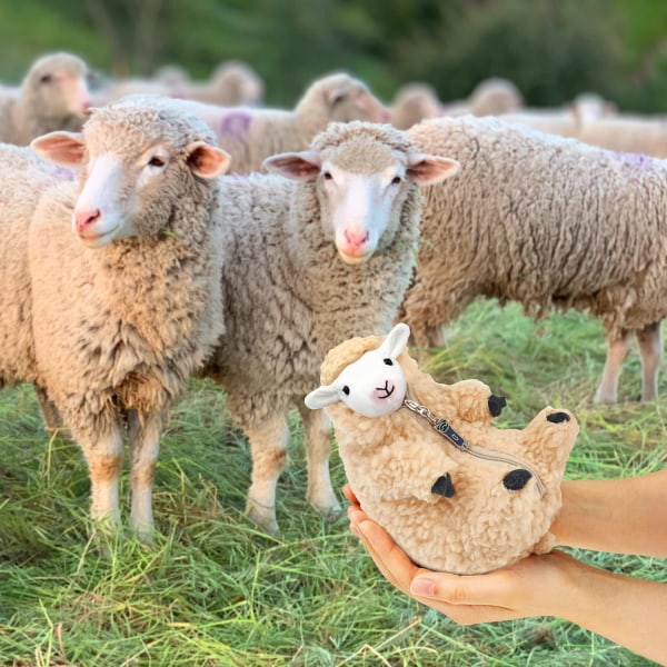 Söta Rakade Får Leksaker Kawaii Lamm Gosedjur Julklapp