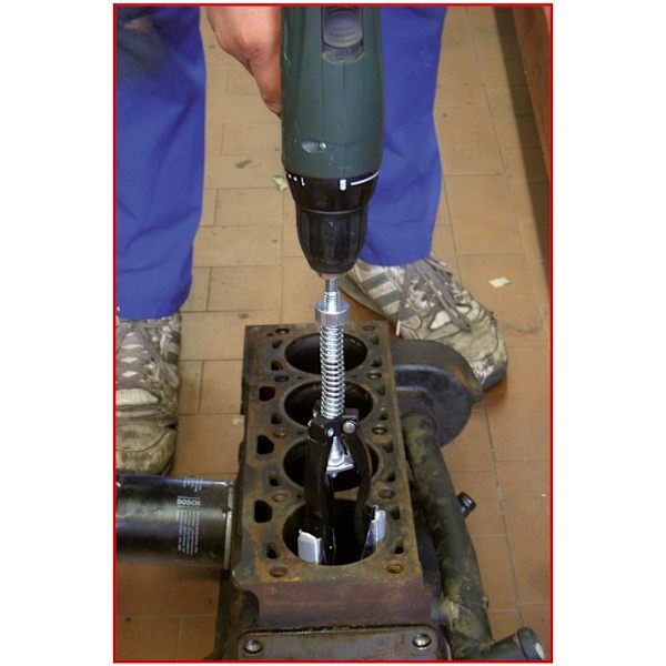 Cylinder Boring Slibning Værktøj Cylinder Honing 3 Arm, Ø32-89mm