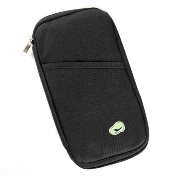 Passfodral med plånbok - Svart 60