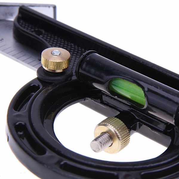 300 mm Kombinationsvinkel Linjal Justerbart Mätverktyg