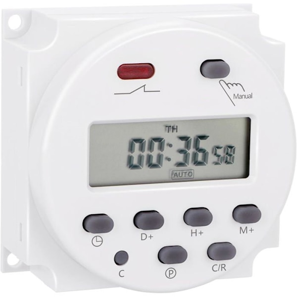 12V Timer Switch Digital Timer Switch CN101A DC Digital Mikrocomputer Kontrol Strøm Tid Mini