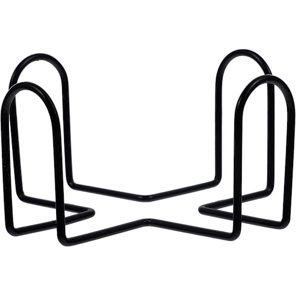 Korkholder 1 stk Svart Jernmetall Holder Oppbevarings Caddy for både runde og firkantede korkskiver