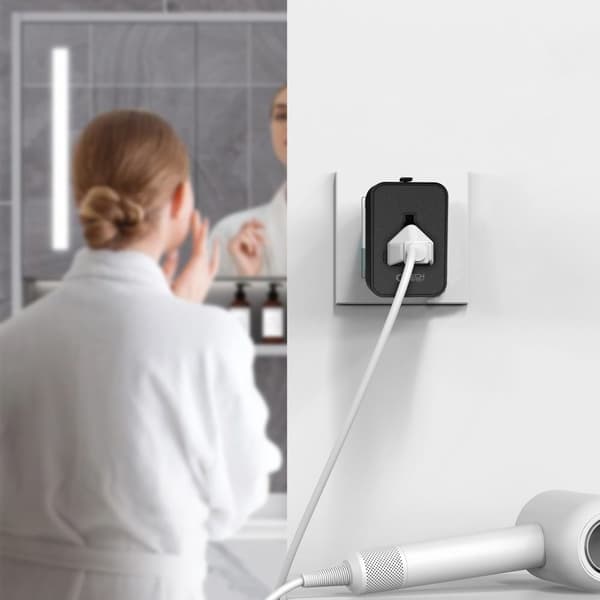 Tech-Protect Rejseadapter EU / UK / US / AU Sort 90