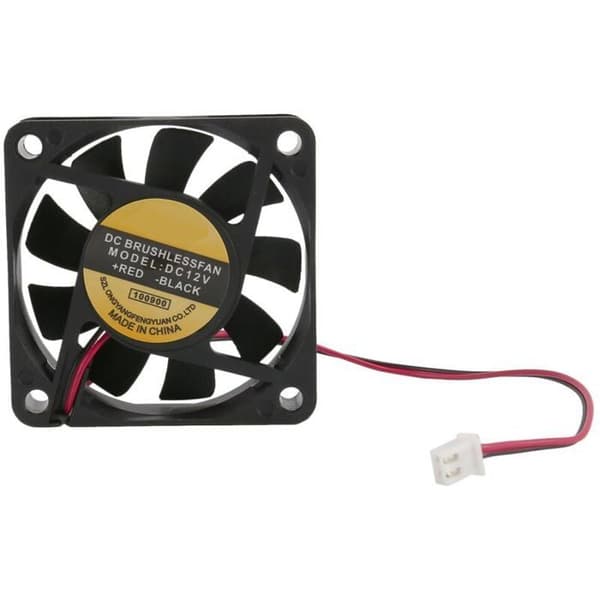 DC 12V 2-stifts fläkt 60mm x 15mm för PC Datorlåda CPU-kylare