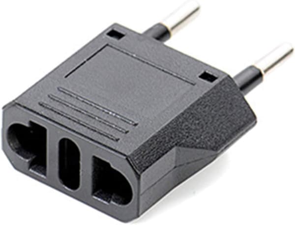 Pluggadapter, US til europeisk stikkontakt