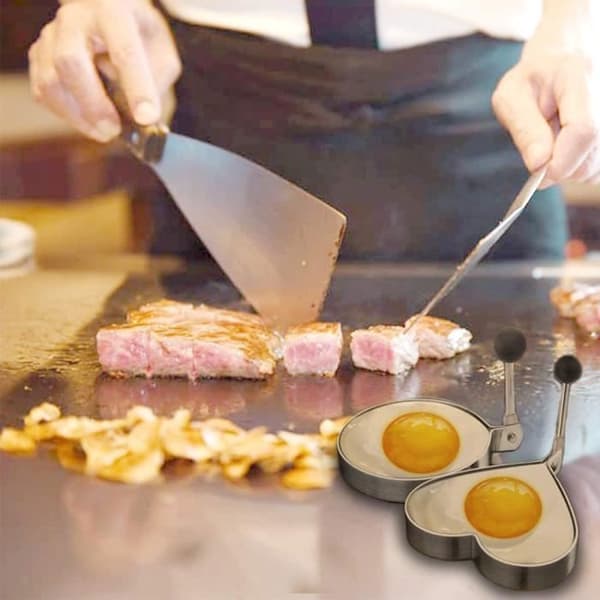 Grillspatel Redskabssæt 13 stk. Rustfrit stål Tilbehørssæt til professionel Teppanyaki-grillplade