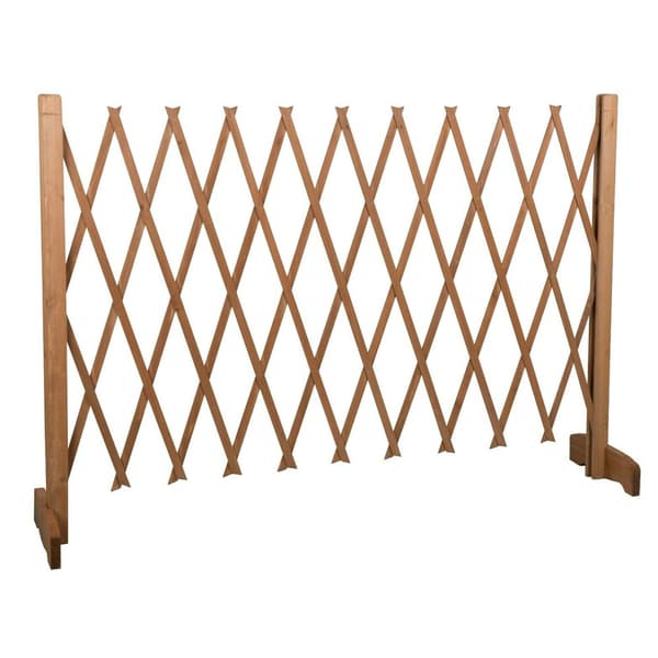 Sammenleggbar hundegrind i tre 90x30-117cm