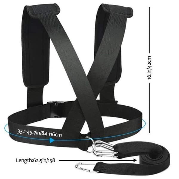 Sledeharness Treningsmotstand Tau Kit - Jetcco