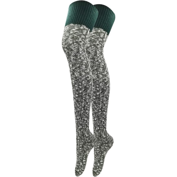 Women Thigh High Cotton Knitted Winter Boot Sock