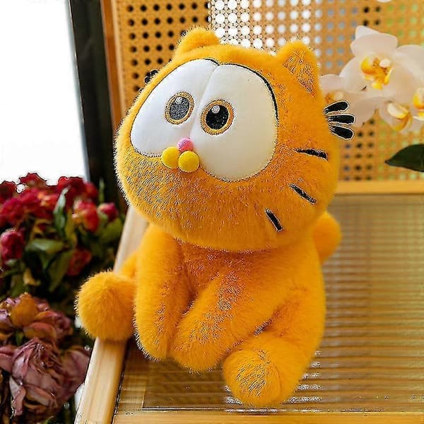 Plushleksak Garfield, Plyschdocka Barnpresent 30cm