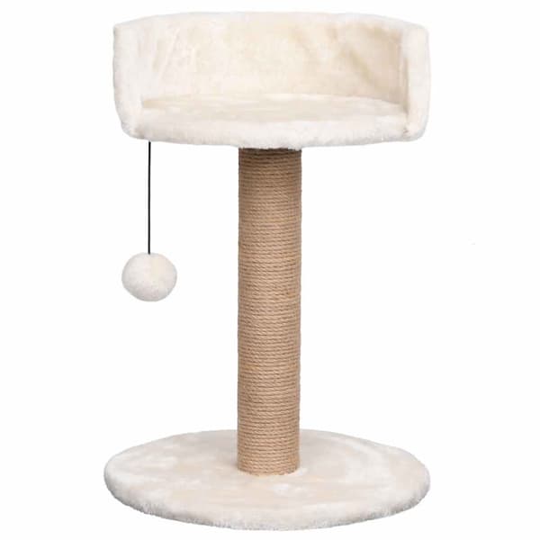 vidaXL Klorestativ til katt 49 cm sjøgress Beige beige