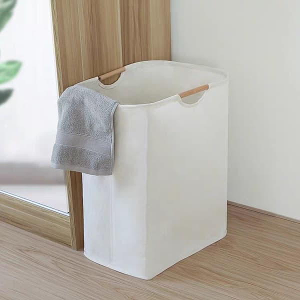 Stor kleskurv for oppbevaring av skittentøy 27*40*56cm