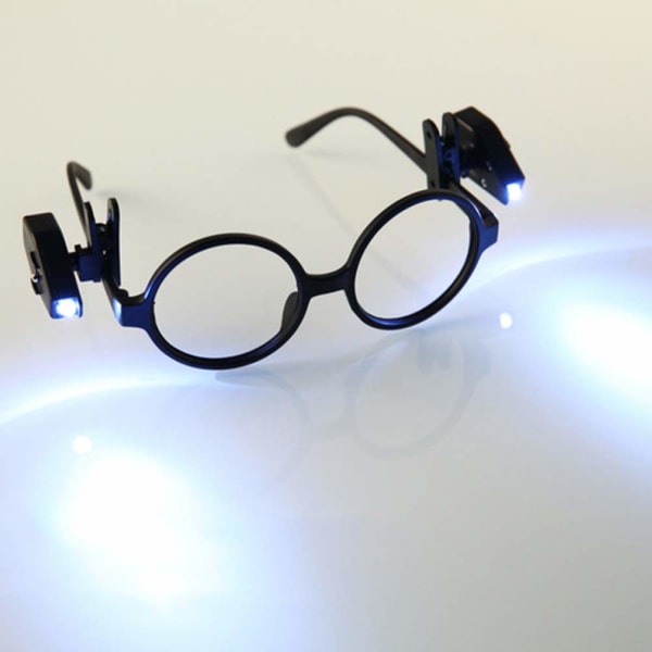 2 stk. Mini læselamper, LED-klipslamper