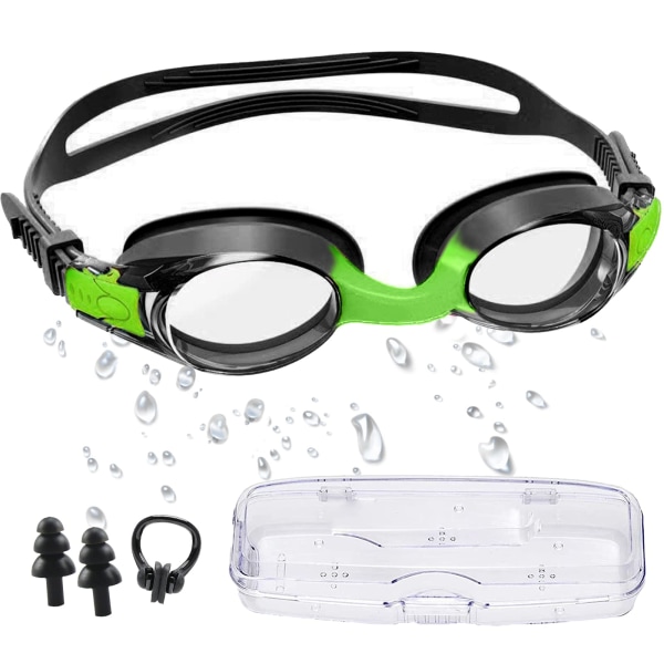 Svømmebriller for barn Anti-tåke lekkasjesikker UV-motstand (alder 3–14)
