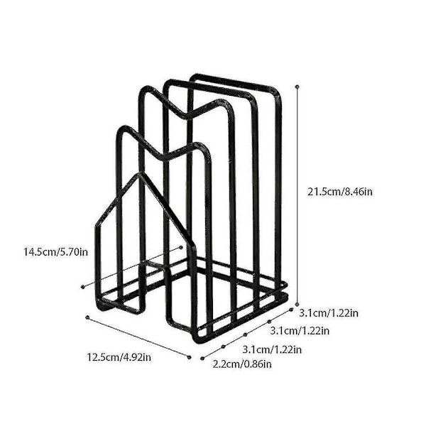 Organizer Pot Lid Rack Extended Rustfritt Stål Skje Plate Holder Hylle Kokefat Bestikk Stativ Tilbehør Oppbevaring