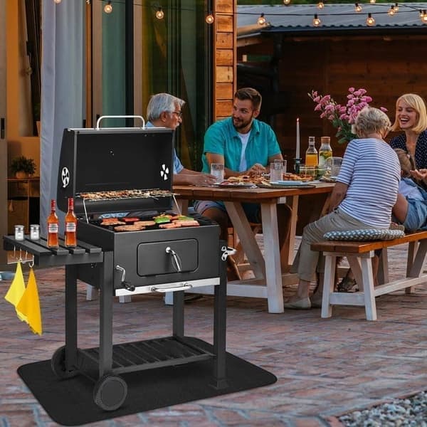 Brandsikker og varmebestandig grillmåtte/grilltilbehør
