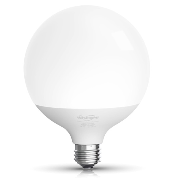 G120-maapallolamppu - Led-lamppu - 15 W (vastaa 150 W) - Led-lamput - Päivänvalo 6500 K - Ei himmennettävä - E27-kanta