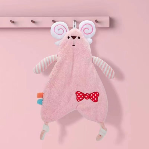 Bathroom Hand Towels, Gift for The Child's Family (Pink)