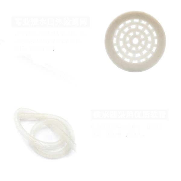 Glat akvarie-rensepumpe Transparent