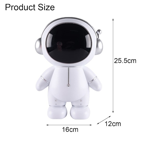 Astronaut Piggy Bank Møntbank Rummand Money Box Astronaut Figur Dekoration Desktop Skulptur Statue