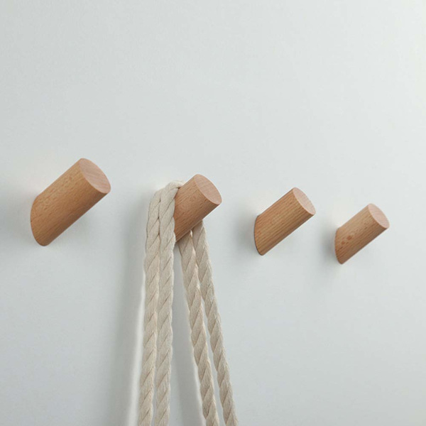 Träklädhängare [Set om 5]
