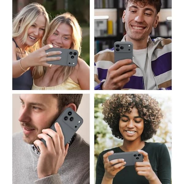 FitSleeps Hiljainen Värisevä Herätyskello Harmaa antrasiitti Grey anthracite iPhone 17 Pro Max