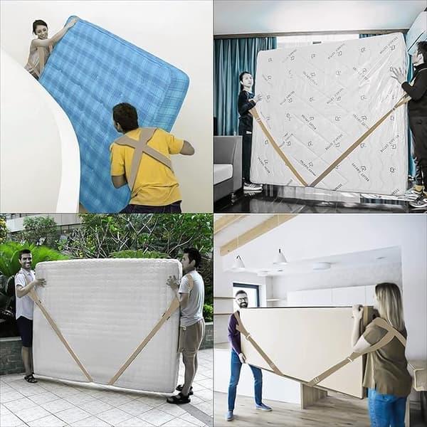 Tunglyftremmar, set om 2 Beige Beige 842