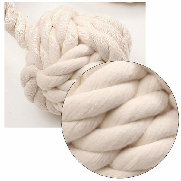 Tofs Gardinbindning, Ett Par Handgjorda Gardinbindning Tofsar Bomullstross Bind Klot Gardintillbehör (Beige)