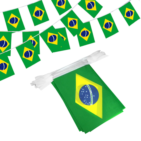 2-pack VM-topp 32 landsflaggor (Brasilien)