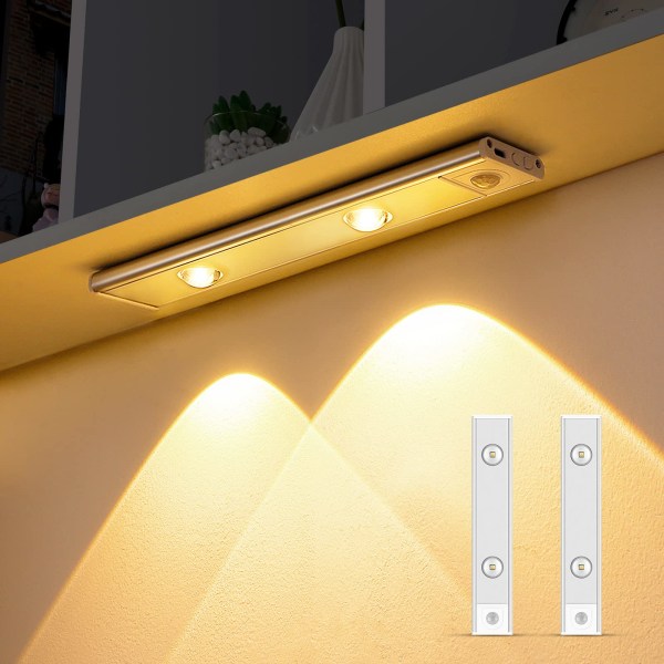 Under Cabinet Lights LED Motion Sensor Light  (7.87in/2 stk)